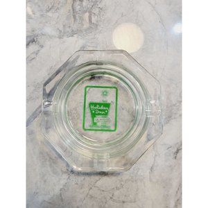 Pair of Vintage Holiday Inn Glass Ashtrays